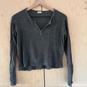 BRANDY MELVILLE grey long sleeve